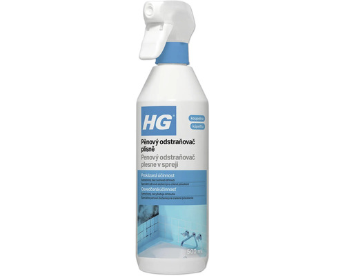 HG pěnový odstraňovač plísně 500 mililitrů pro koupelny
