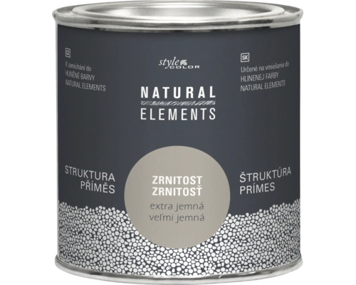 Strukturální přísada Natural Elements od StyleColor pro hliněné barvy pro extra jemnou strukturu povrchu v plechovce