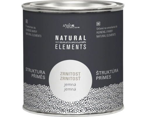 Strukturální přísada do hliněné barvy Natural Elements od Stylecolor v plechovce pro jemnou zrnitost.