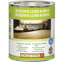 Plechovka s interiérovou lazurou na dřevěný nábytek a povrchy s ekoznačkou Modrý anděl a logem Hornbach