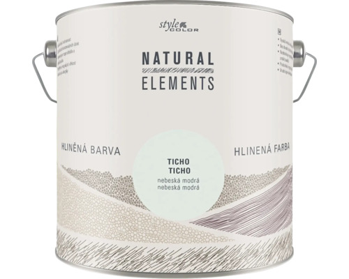 Plechovka hliněné barvy StyleColor Natural Elements v odstínu Ticho