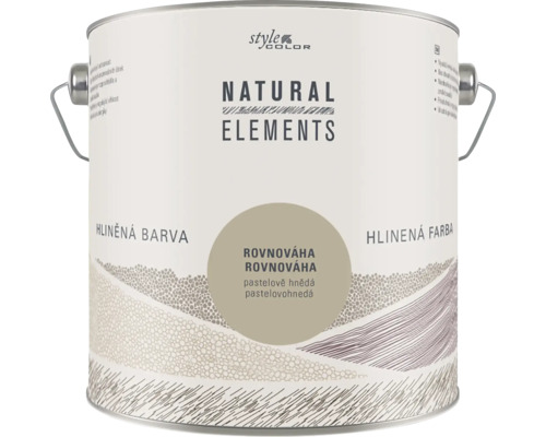 Kbelík s hliněnou barvou Style Color Natural Elements v odstínu Rovnováha