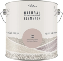 Dóza s hliněnou barvou StyleColor Natural Elements v odstínu Sila pastelově fialová