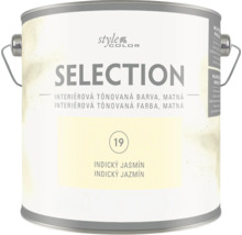 Plechovka s matnou interiérovou tónovanou barvou Style Color Selection v odstínu Indický jasmín.