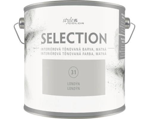Interiérová tónovaná barva Style Color Selection matná Londýn