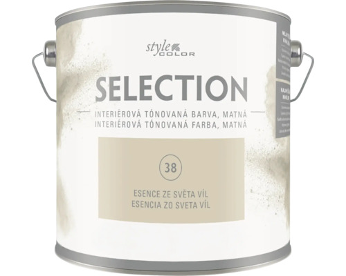 Plechovka s matnou interiérovou tónovanou barvou Style Color Selection, odstín 38 Esence ze světa víl.