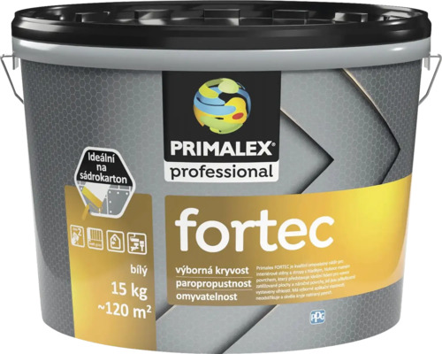 Kbelík interiérové barvy Primalex Professional Fortec 15 kg