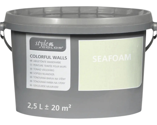 Nástěnná barva StyleColor Colorful Walls Seafoam 2,5 litrové vědro na 20 metrů čtverečních