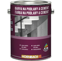 Plechovka barvy na podlahy a cement pro vnitřní i venkovní použití s vysokou odolností proti oděru z míchacího centra Hornbach.