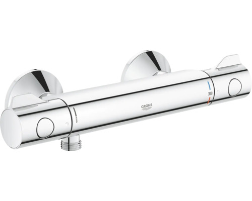 Termostatická sprchová baterie Grohe pro nástěnnou montáž s regulací teploty a bezpečnostní pojistkou na 38 stupňů