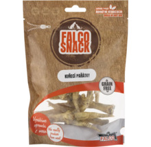 Falco Snack sušené kuřecí pařátky pro psy jako bezobilný doplňkové krmivo