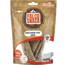 Falco Snack sušené masové plátky králičí pro psy a kočky jako bezobilný pamlsek v sáčku