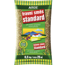 Travní směs Aros standard 0,5 kilogramu pro 25 metrů čtverečních