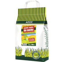 Travní směs Aros do sucha v balení 2 kilogramy pro 100 metrů čtverečních.