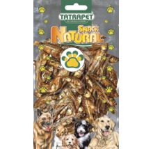 Tatrapet Natural Snack sušené ryby pamlsek pro psy v balení s vyobrazením psů