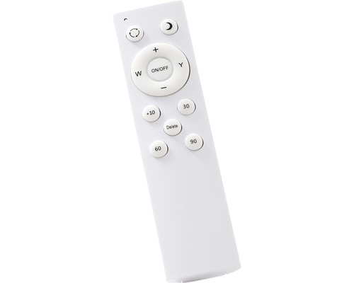 Bílé dálkové ovládání pro ovládání svítidel