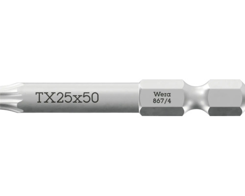 Wera Torx sroubovaci bit TX 25, delka 50 milimetru