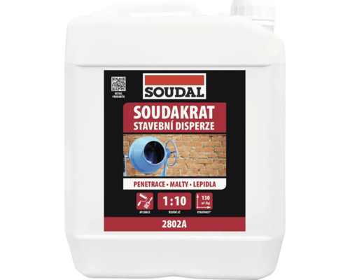 Stavební disperze Soudal Soudakrat v kanystru