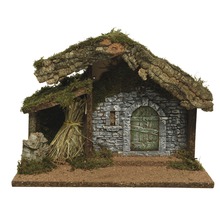 Betlém ze kamene a dřeva