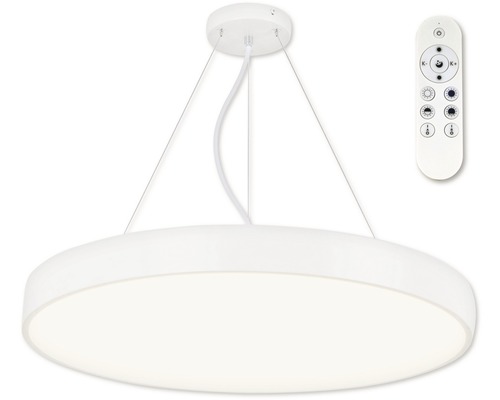 LED lustr Top Light Metal 60BZ RC 60 W 6000 lm 3000-6500 K bílé s dálkovým ovládáním Bílé LED závěsné svítidlo s dálkovým ovládáním
