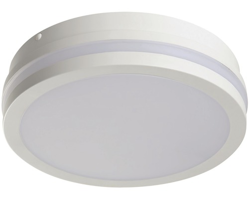 LED venkovní stropní osvětlení Kanlux 32944 BENO IP54 18W 1550lm 4000K bílé se senzorem pohybu