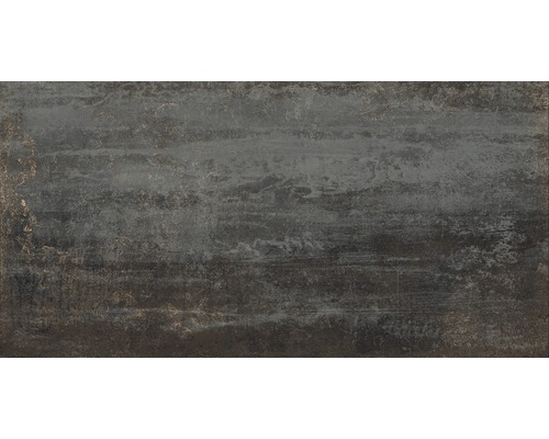 Dlažba imitace kovu FLATIRON black 60x120 cm