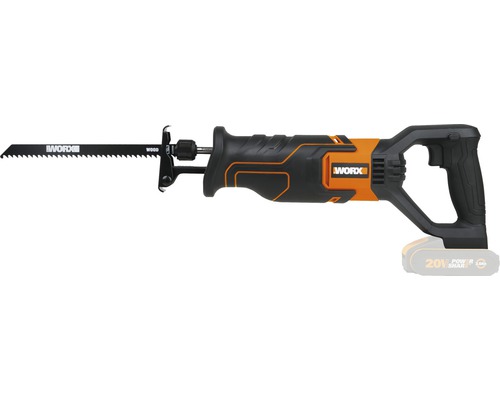 Akumulátorová pila ocaska Worx s pilovým listem