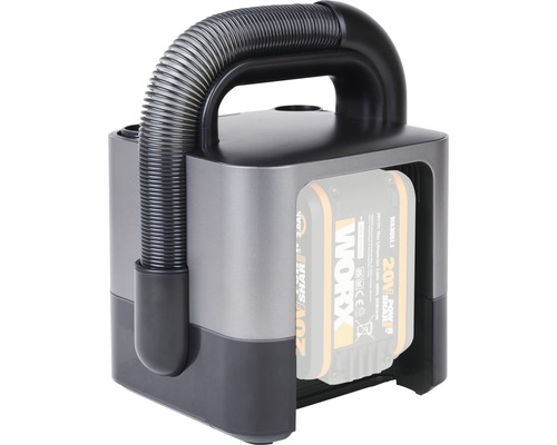 Akumulátorový vysavač s flexibilním prodloužením hadice a rukojetí