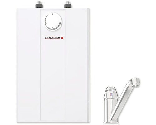 Beztlakový ohřívač Stiebel Eltron ESH 5 U-N Trend s dřezovou baterií 201387 Elektronický průtokový ohřívač s vodovodní baterií pro ohřev vody