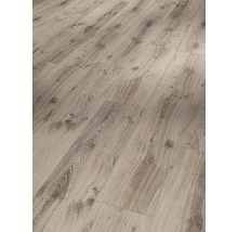Detail laminátové podlahy s dřevěnou strukturou