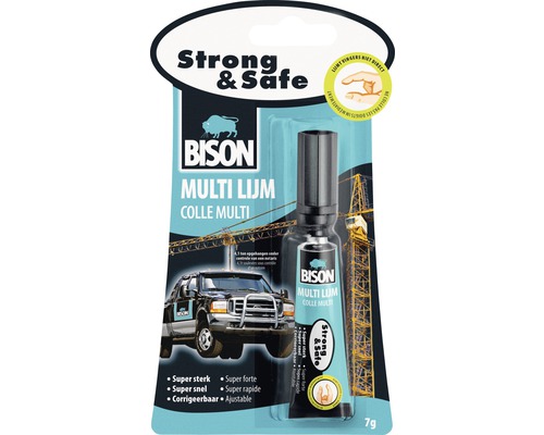 BISON Lepidlo univerzální STRONG & SAFE 7 ml/g