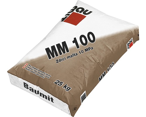 Malta BAUMIT MM 100 zdicí 10 MPa 25 kg