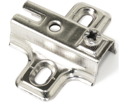 Kovová montážní deska se šroubem pro nábytek