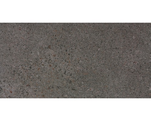 Dlažba imitace kamene Grosseto černá 30x60 cm