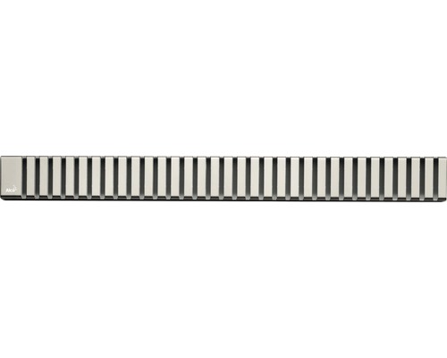 Rošt pro liniový podlahový žlab Alcadrain 75 cm nerez matný zebra LINE-750M