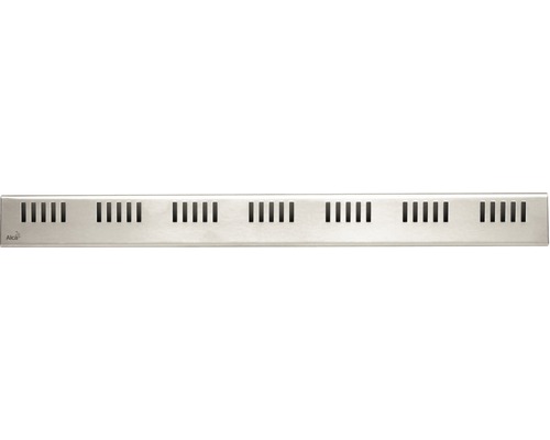 Rošt pro liniový podlahový žlab Alcadrain 85 cm nerez matný lines DREAM-850M Kryt ventilátoru Alca do koupelny s větracími otvory
