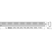 Rošt pro liniový podlahový žlab Alcadrain 105 cm nerez matný lines DREAM-1050M-thumb-1