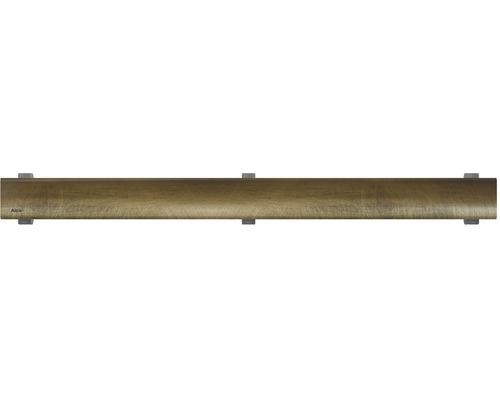 Rošt pro liniový podlahový žlab Alcadrain 65 bronz-antic plný DESIGN-650ANTIC