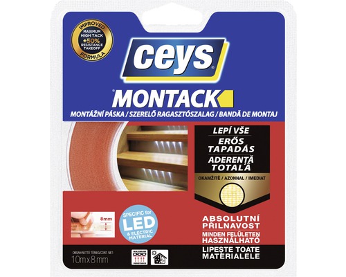 Lepicí páska oboustranná Ceys Montack pro LED a elektroinstalaci