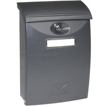 Plastová poštovní ABS schránka BK.03.AM, barva antracit matná-thumb-0