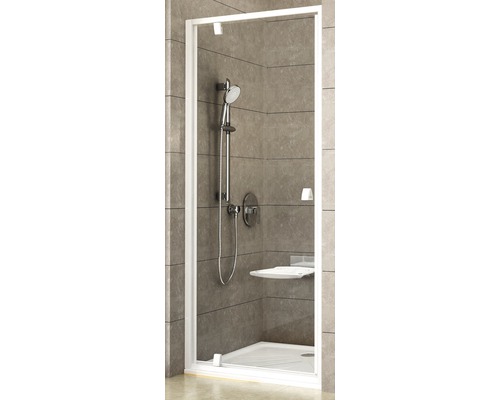 Sprchové dveře RAVAK Pivot PDOP1-90 white/white+Transparent 03G70101Z1