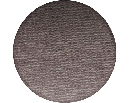 Kulatý koberec s textilním vzorem