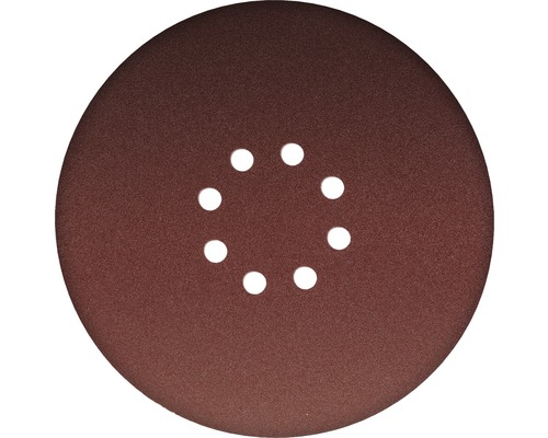 Kulatý brusný papír s osmi otvory