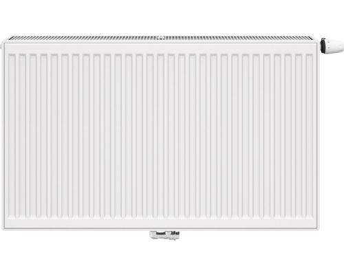 Deskový radiátor Rotheigner 11 600 x 600 mm s upevněním 8 přípojek (boční, dole vpravo, vlevo nebo uprostřed)