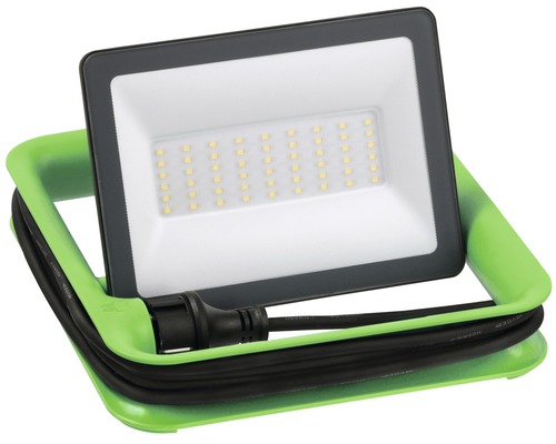 LED stavební reflektor s navíjením kabelu