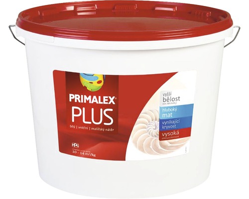 Barva na zeď Primalex Plus bílá 25 kg-0