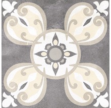 Dekorativní dlaždice s květinovým vzorem