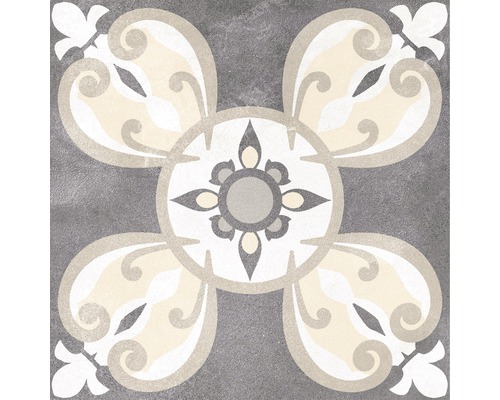 Dekorativní dlaždice s květinovým vzorem