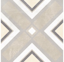 Dekorativní podlahová dlaždice s geometrickým vzorem