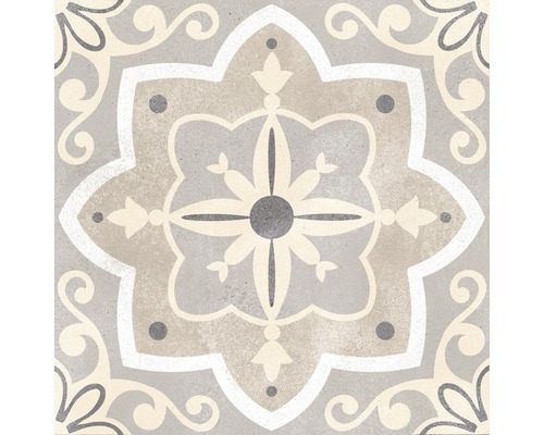 Dekorativní dlaždice s květinovým vzorem